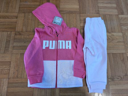 Puma Jogger Set Minicats pink Grösse 92 neu mit Etikett