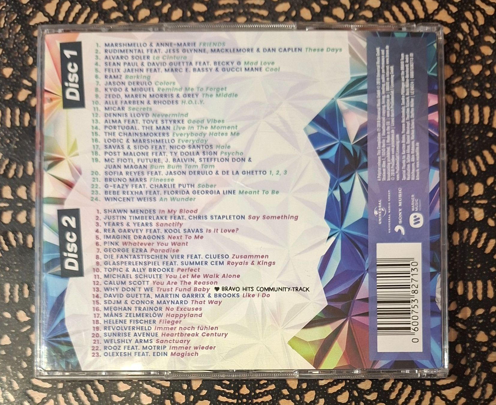CDs: Bravo Hits 101, Doppel CD, 2018, Hit Compilation, Sampler – Gebraucht aus Amriswil von Celini3 1