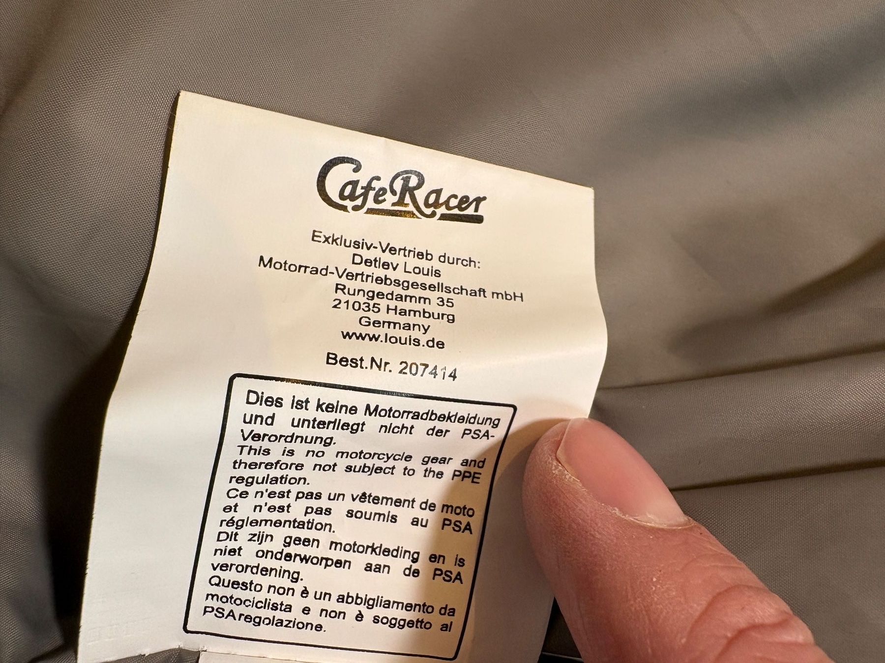 Jacken: Stylishe Lederjacke von Cafe Racer – Gebraucht aus Elgg von Jo_Naj 5