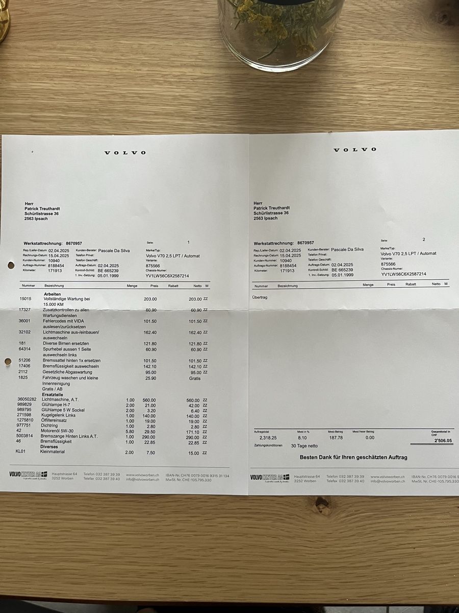 Volvo Automobili: Volvo V70 2.5 LPT – Usato da Ipsach venduto da Panzer85 8