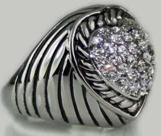 Anelli: HERZ RING-versil.,Swarovski Kristallen – Nuovo e nell'imballaggio originale da Frauenfeld venduto da Bleeddragon 2