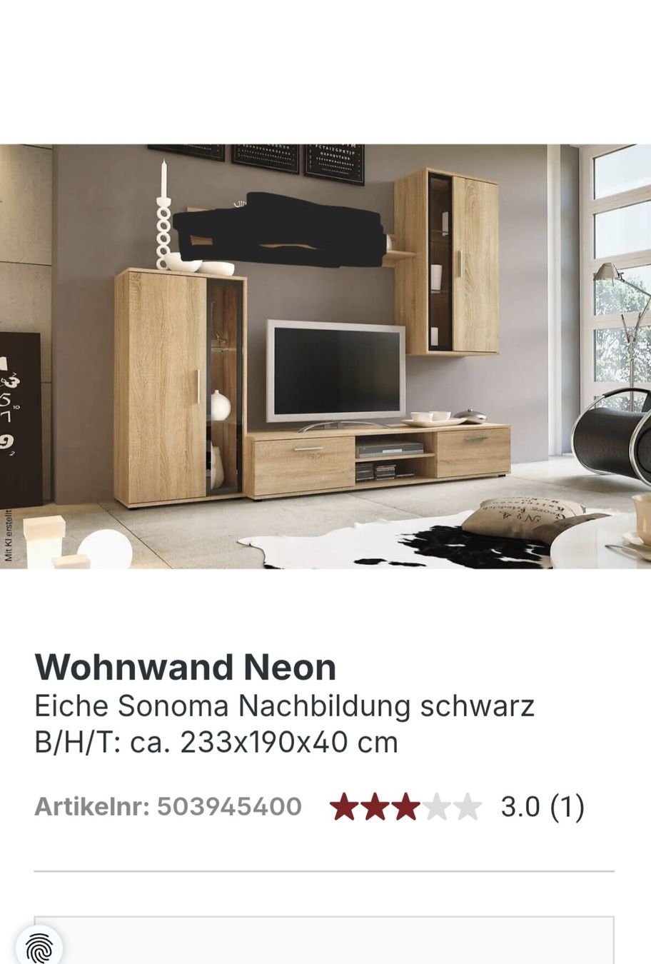 Commodes: Wohnwand – D'occasion à Mammern par zso-le-me 2