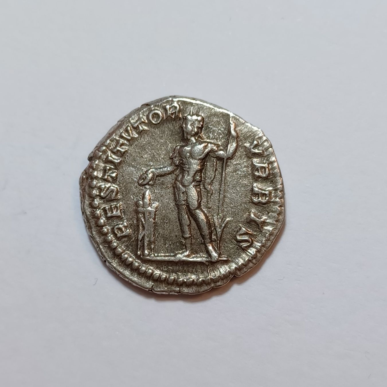 Alle Münzen: Denarius Septimius Severus 193-211 Römisches Reich – Gebraucht aus Pfäffikon ZH von Antike_Muenzen 1