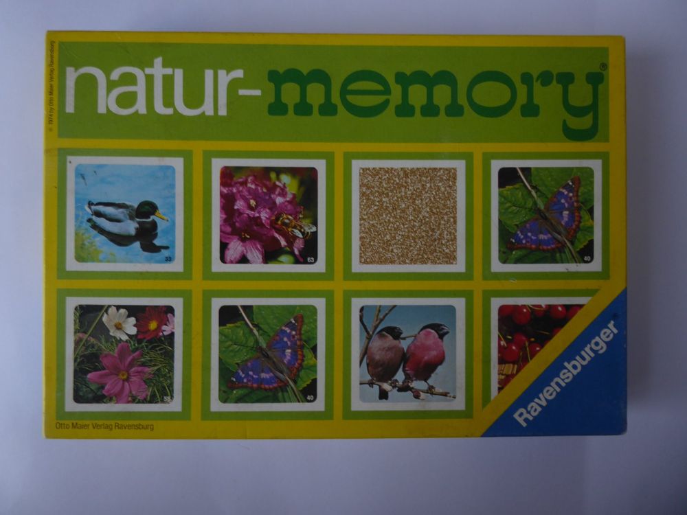 Ravensburger Memory Naturaleza – Juego De Memoria Con Ilustraciones De Animales Y Paisajes, A Partir De 3 Años Memory De Naturaleza 26633