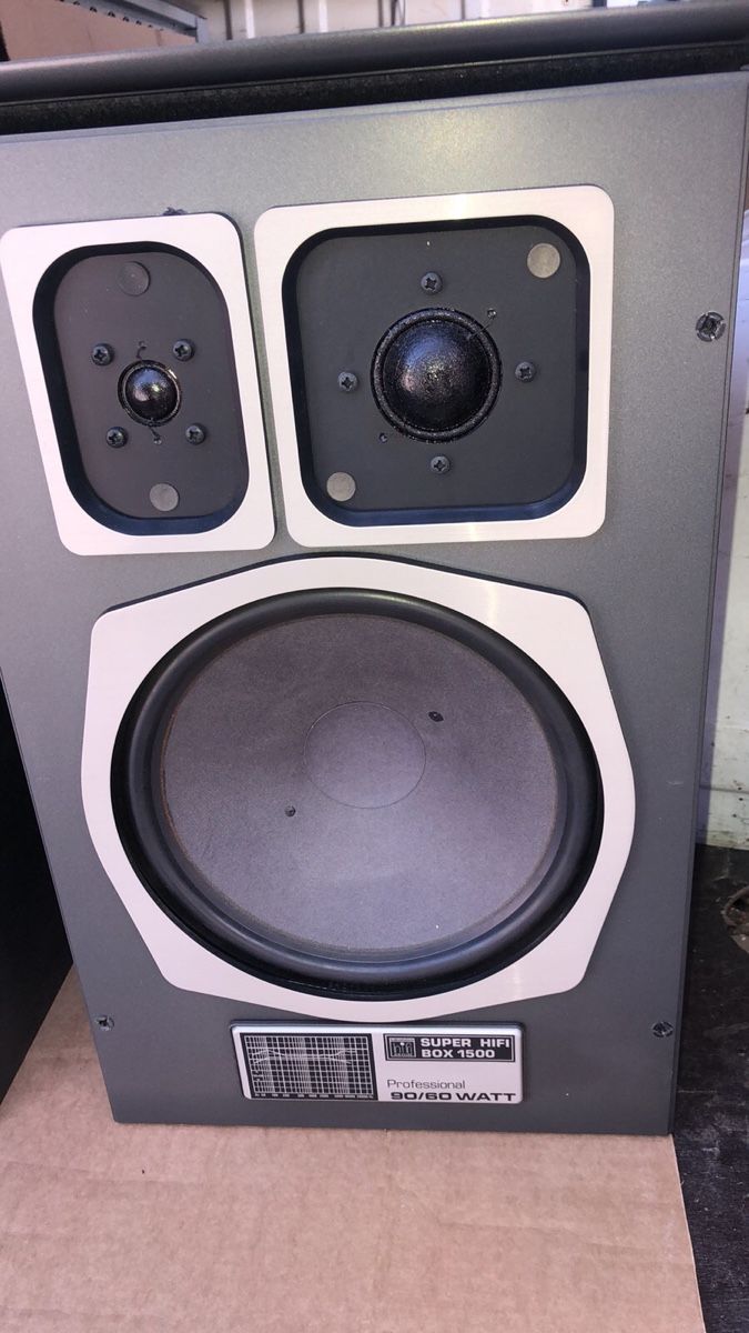 Grundig Lautsprecher: Vintage Grundig Super -hifi  Box 1500 – Gebraucht aus Biel-Bienne von alos07 1