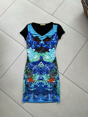 Versace Jeans Kleid bunt mit Muster