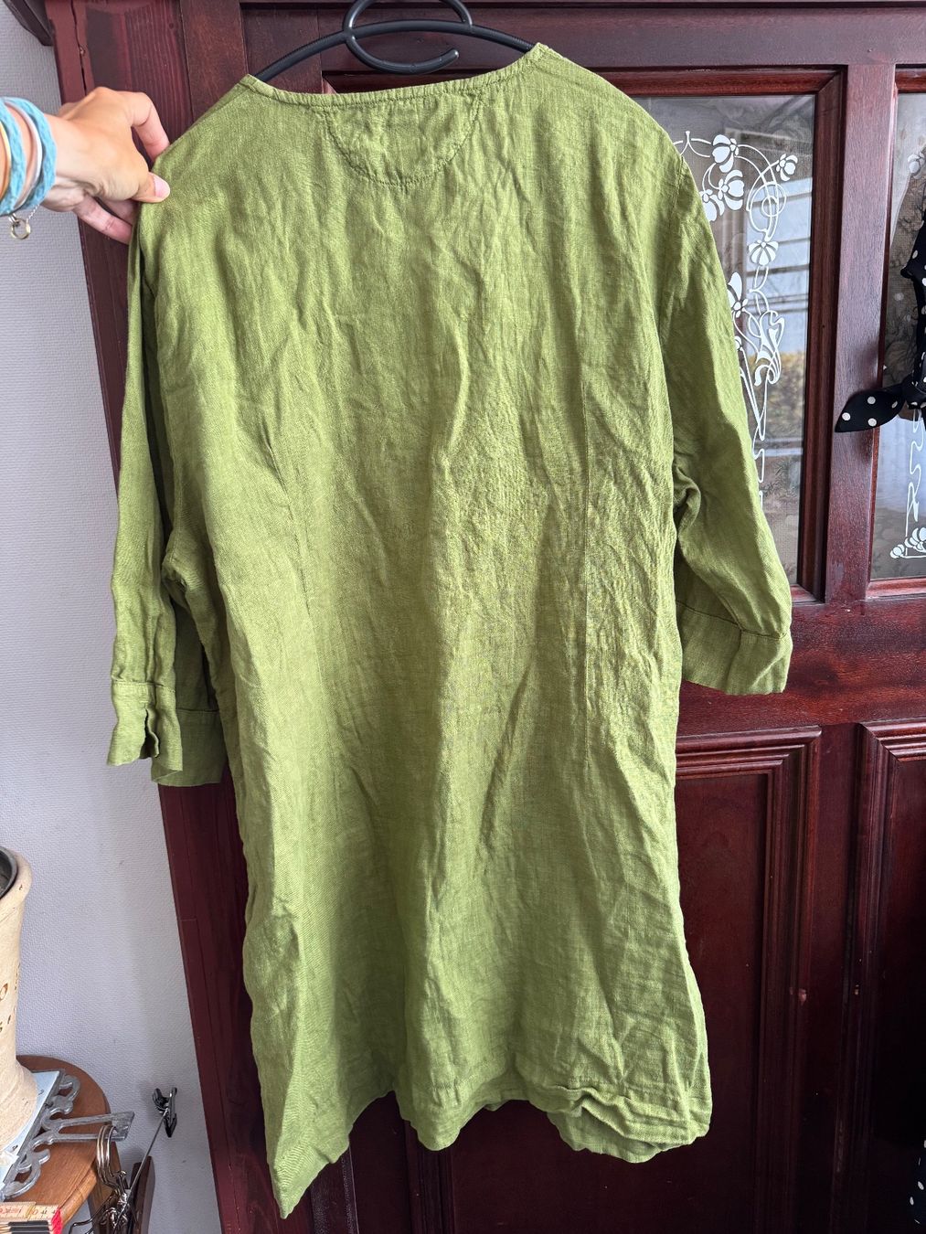 Deerberg Vestiti: Deerberg Leinenkleid 100% Leinen – Usato da Obfelden venduto da cesarina10 4