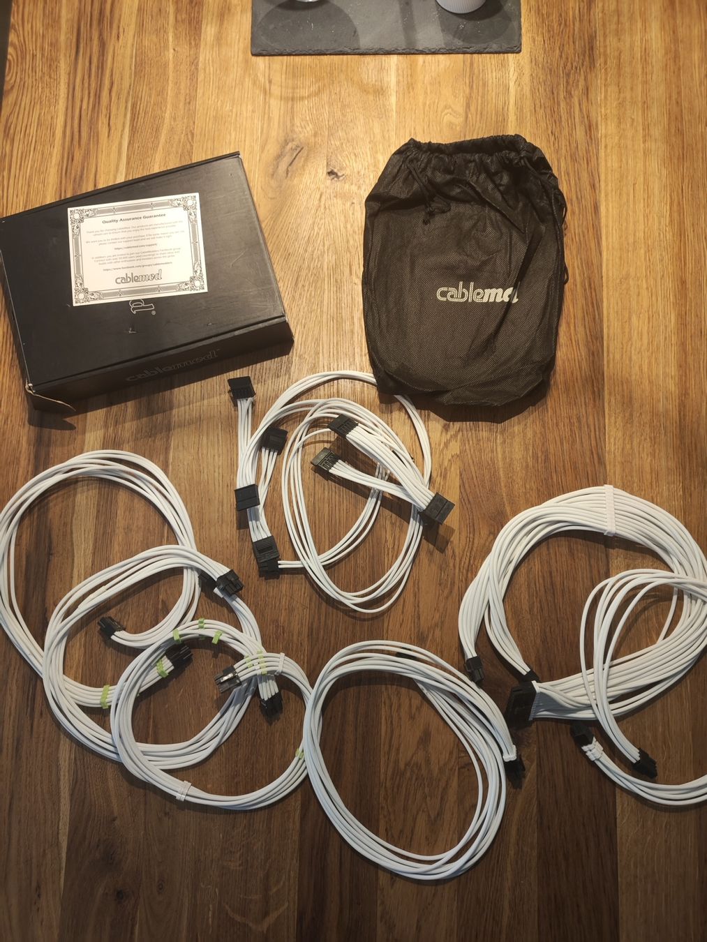 Cablemod Kabel: CableMod ModMesh Sleeving Kit weiss neu OVP – Neu und originalverpackt aus Sargans von ver_ncy5
