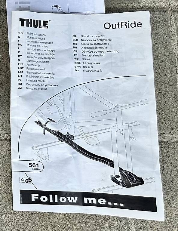 Thule Dachträger: Thule Radträger Outride 561 – Gebraucht aus Tägerwilen von lar_2mwm 1