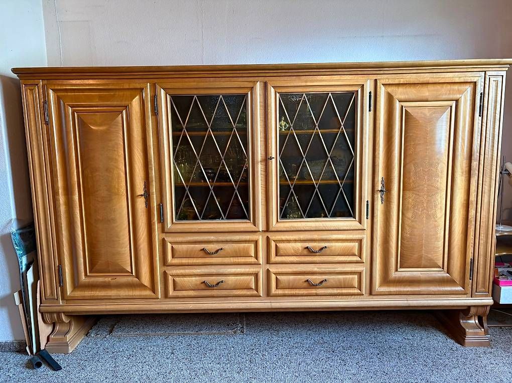 Credenze: Stuben Buffet / Wohnzimmer Möbel 50er Jahre – Usato da Buttikon SZ venduto da Mike51