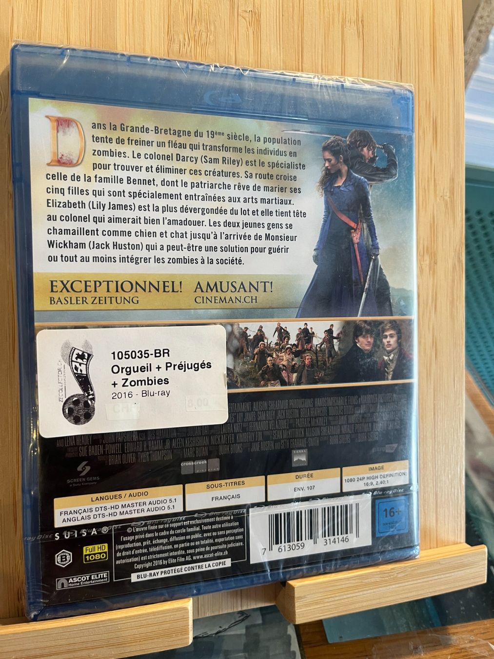 Alle DVDs: Orgueil + Préjugés + Zombies (2016, Blu-ray) – Neu und originalverpackt aus Vevey von zecollector 2