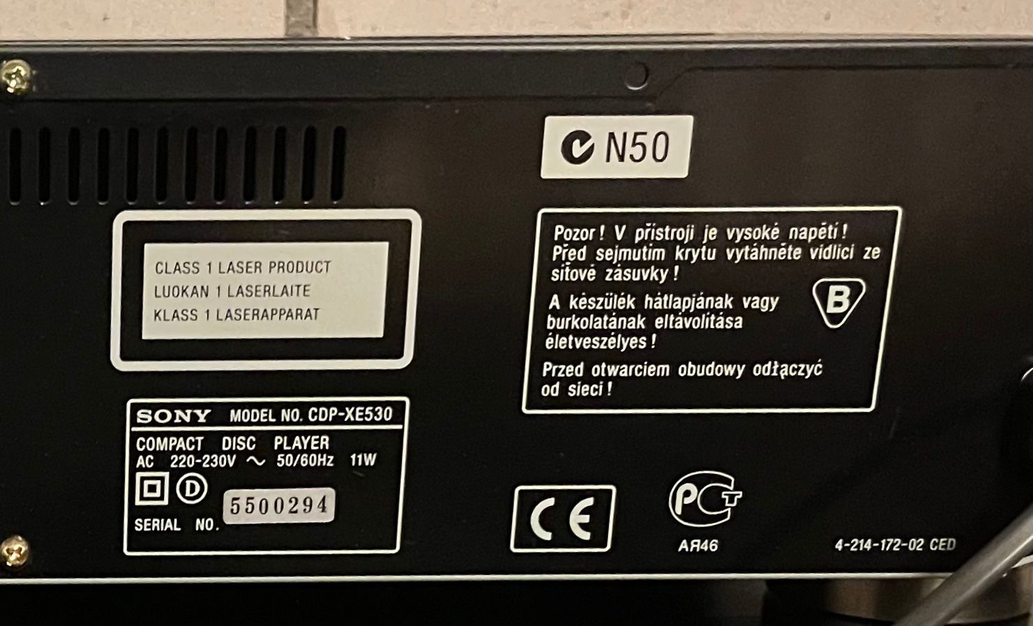 CDs: Sony CD Player CDP-XE530 – Gebraucht aus Zürich von mic_xbn9 3