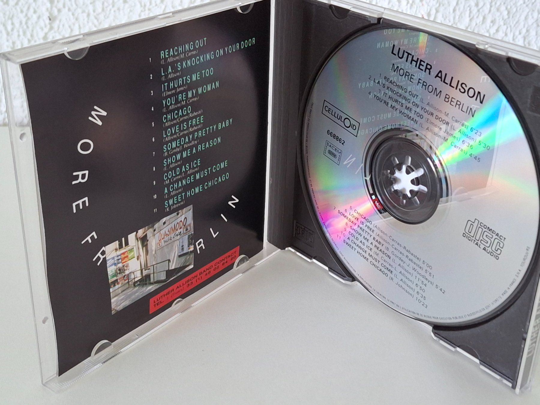 CD: CD Luther Allison - More From Berlin – Usato da Aarberg venduto da Jackup1 2