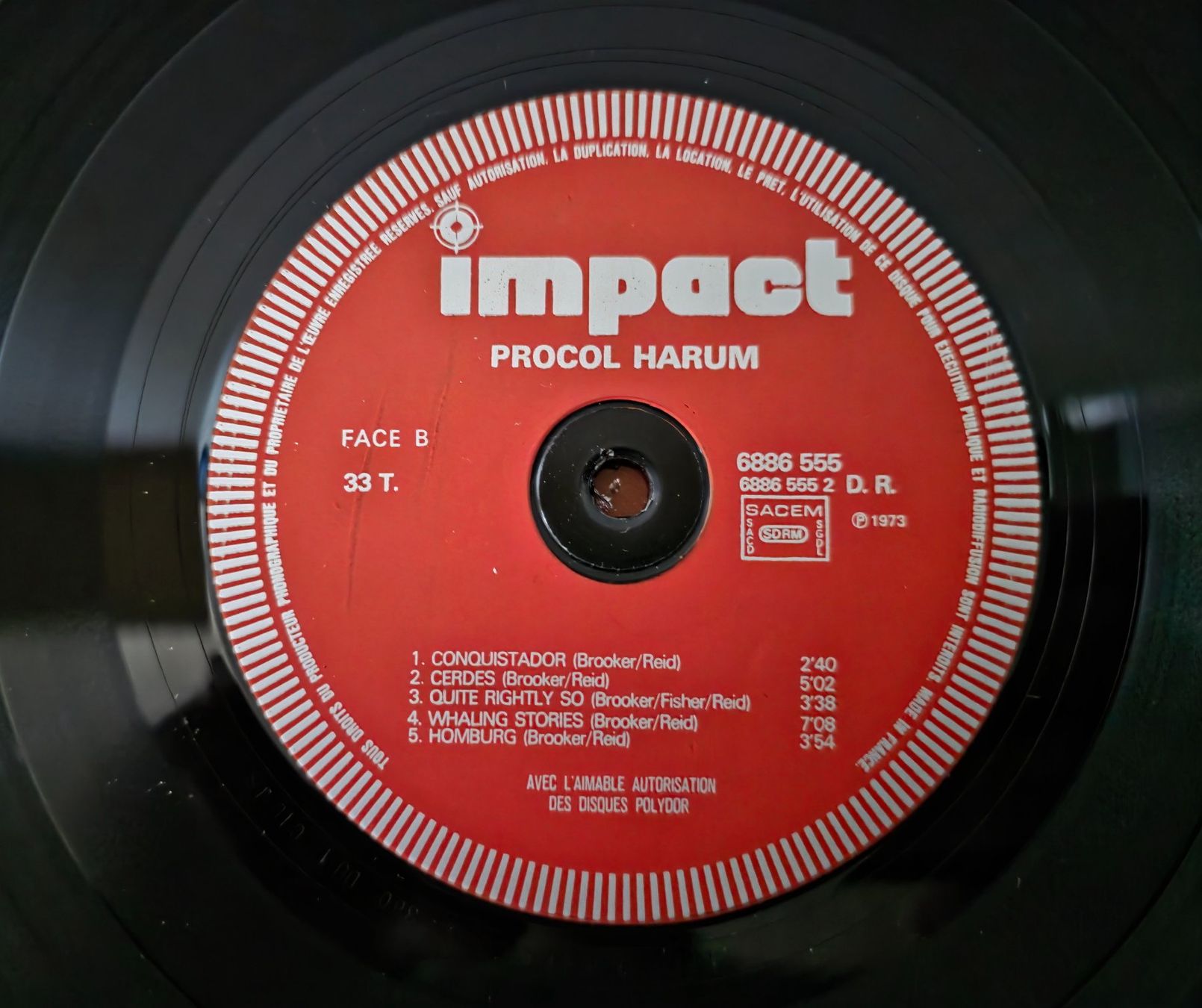 Dischi in vinile: Procol Harum LP – Procol Harum – Usato da Root venduto da atelier22 2