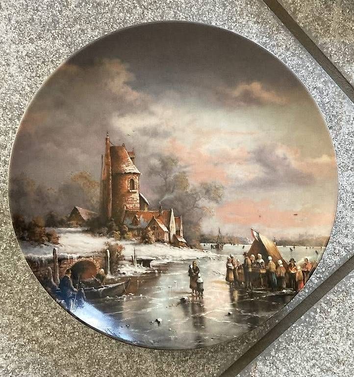 Piatti: 4 Sammelteller "Romantische Winterimpressionen" – Nuovo (secondo la descrizione) da Lenzburg venduto da Dtigerkralle 3
