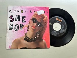 CYNDI LAUPER tolle Single She bop Kult 80's Hit Charts