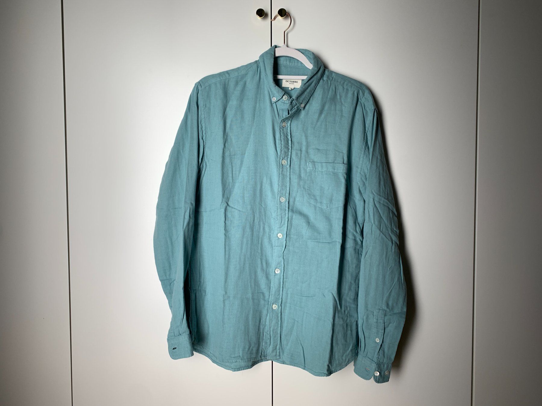 Camicie: Octobre Éditions Button-Down Hemd, Blau, Grösse M – Usato da Zürich venduto da lor_s6l8