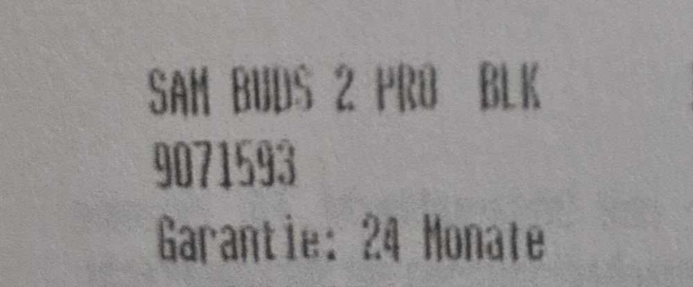 Samsung Galaxy Buds2 Pro mit Garantie 3