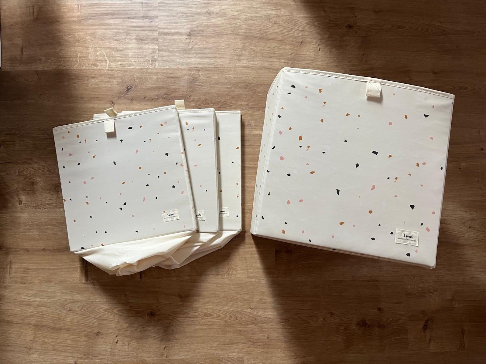 Altro per la casa: Boxen 3 Sprouts Farbe beige mit Konfetti – Usato da Rupperswil venduto da pqpwieur