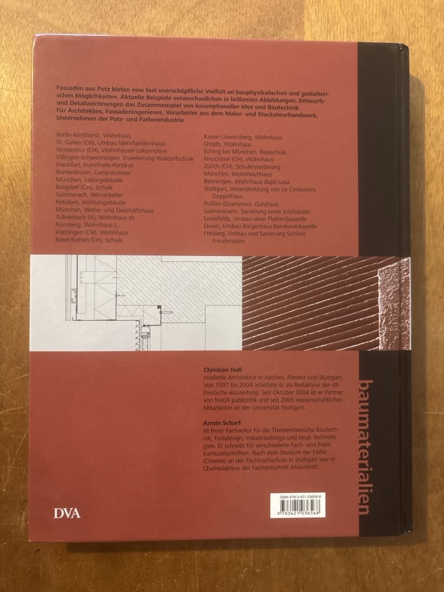 Livres: "Putz" - Architektur, Oberflächen, Farbe – D'occasion à Zürich par WWehrle 1