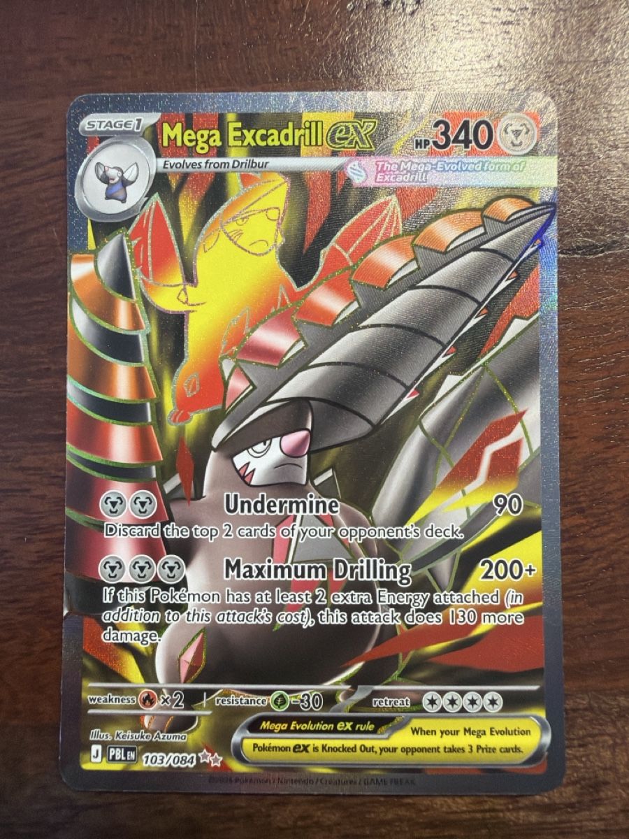 Pokémon Cartes à collectionner: Mega Excadrill ex (PBL 103) – Neuf (Voir description) à Emmenbrücke par Pack_Ripper