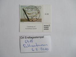 Voll Ort Ersttagsstempel 6418 Rothenturm