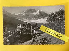 1960 Le matin au Berghaus d‘Isenfluh