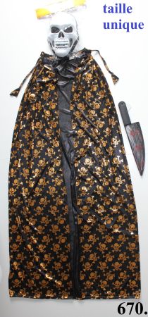 Costume squelette / Skelett   taille unique