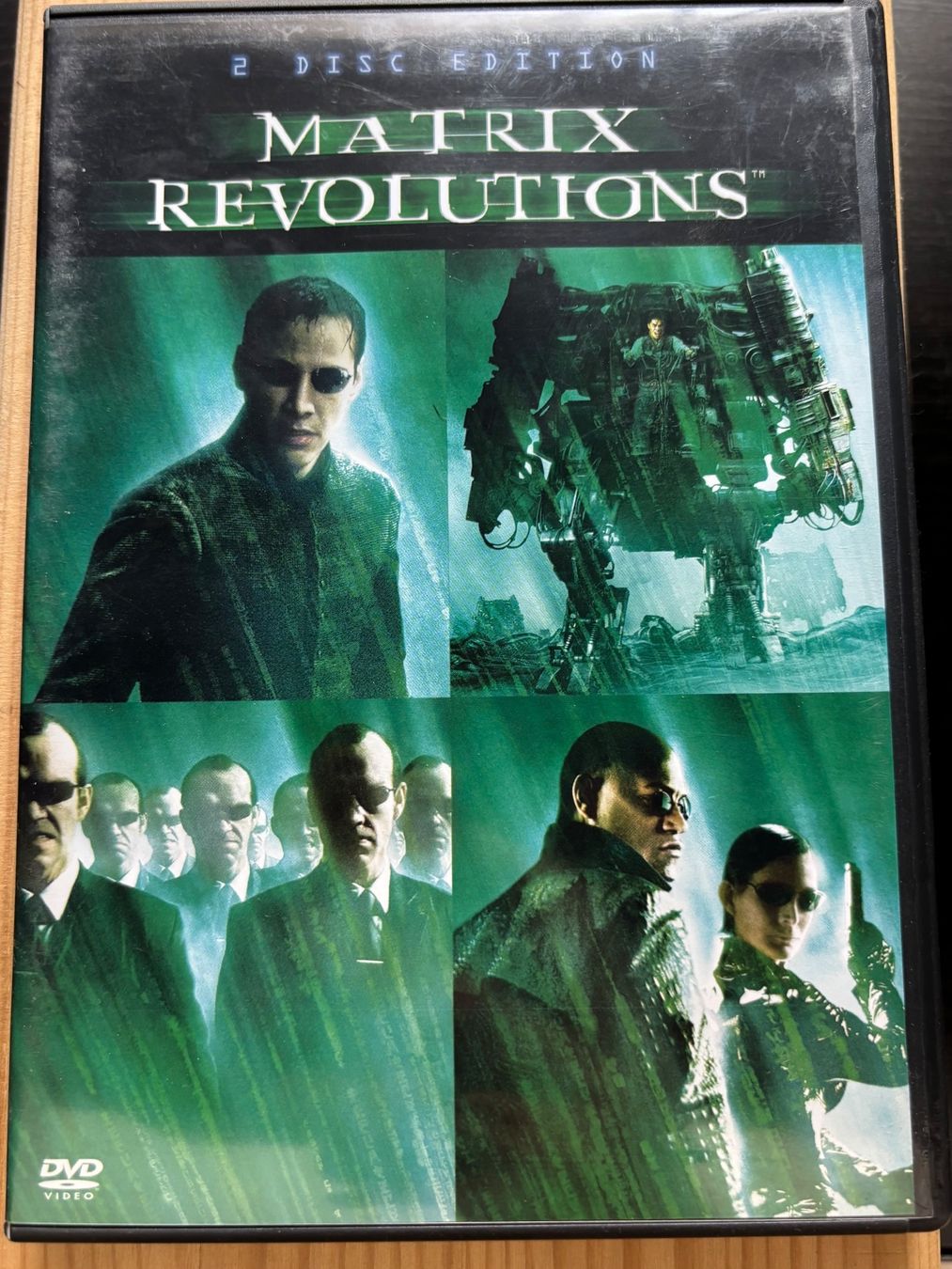 Alle DVDs: The Matrix Revolutions DVD 2 Disc Edition - Action Sci-Fi – Gebraucht aus Pfäffikon ZH von Emporos_42