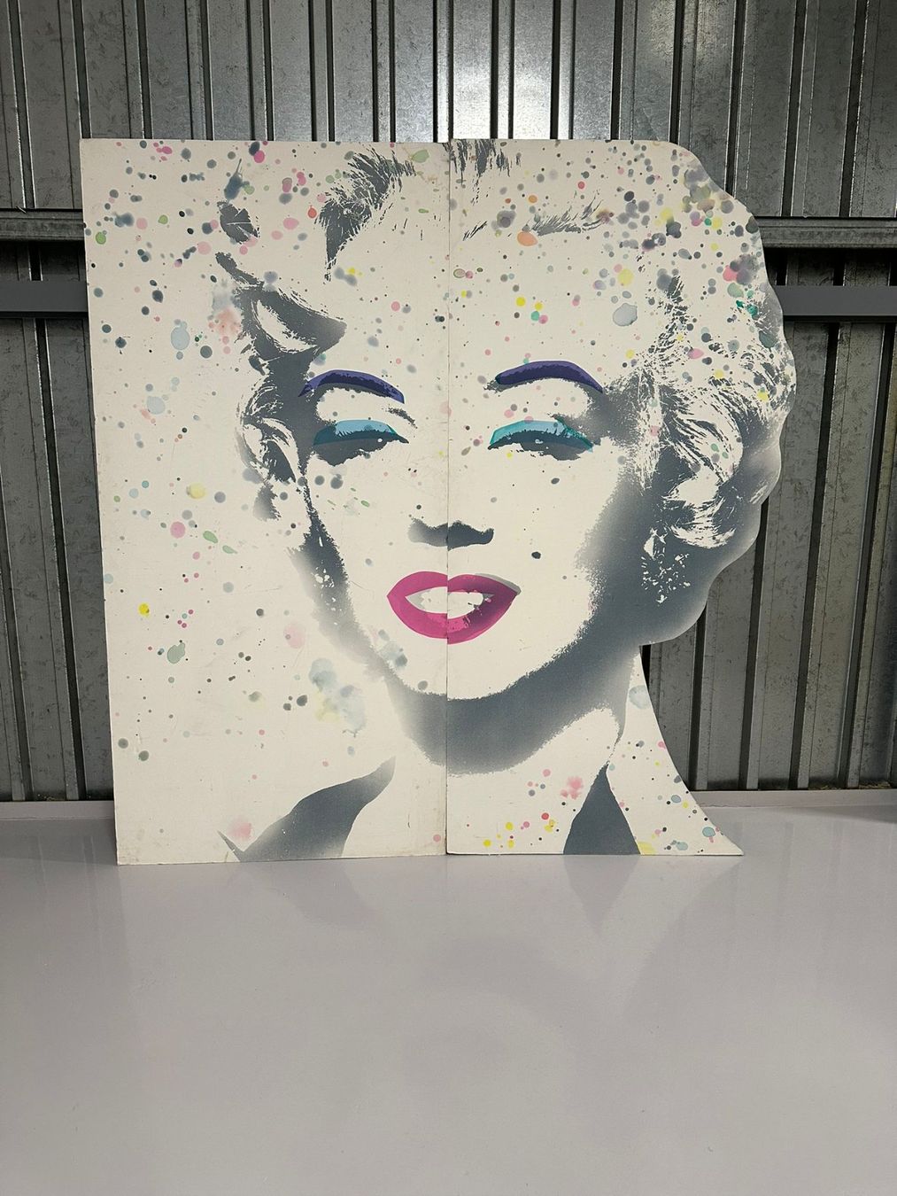 Dipinti: Original Marilyn Monroe Artwork on Panel, Vintage! – Usato da Killwangen venduto da bmy_5rtt 6
