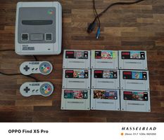 Super Nintendo SNES mit 10 Spielen - Top Zustand!