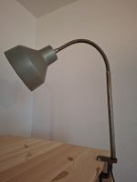 Vintage Schreibtischlamp/Klemmlampe/Schwanenhalslampe Metall