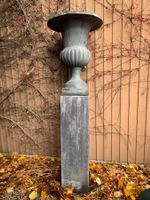 Amphore Vase Blumentopf mit Säule Höhe ca. 175 cm