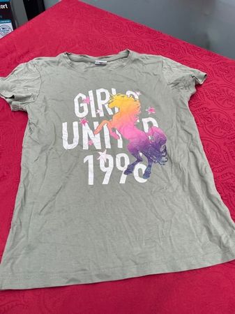 Kinder Mädchen T-Shirt mit Einhorn 146/152 pageone Young