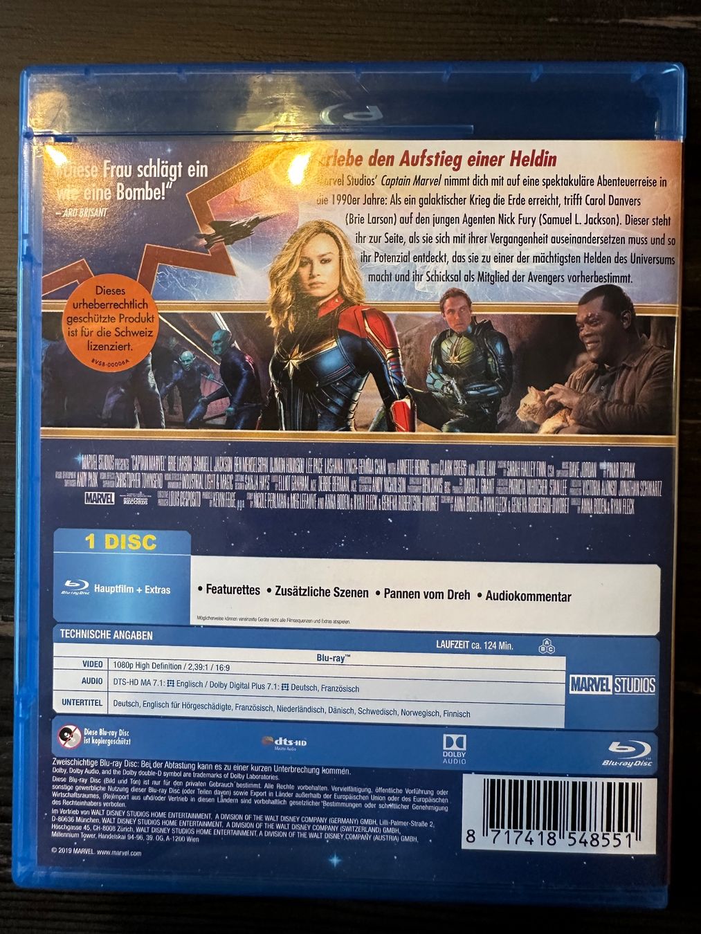 Tutti i DVDs: Captain Marvel - Blu-Ray – Usato da Küttigen venduto da traumalix98 1