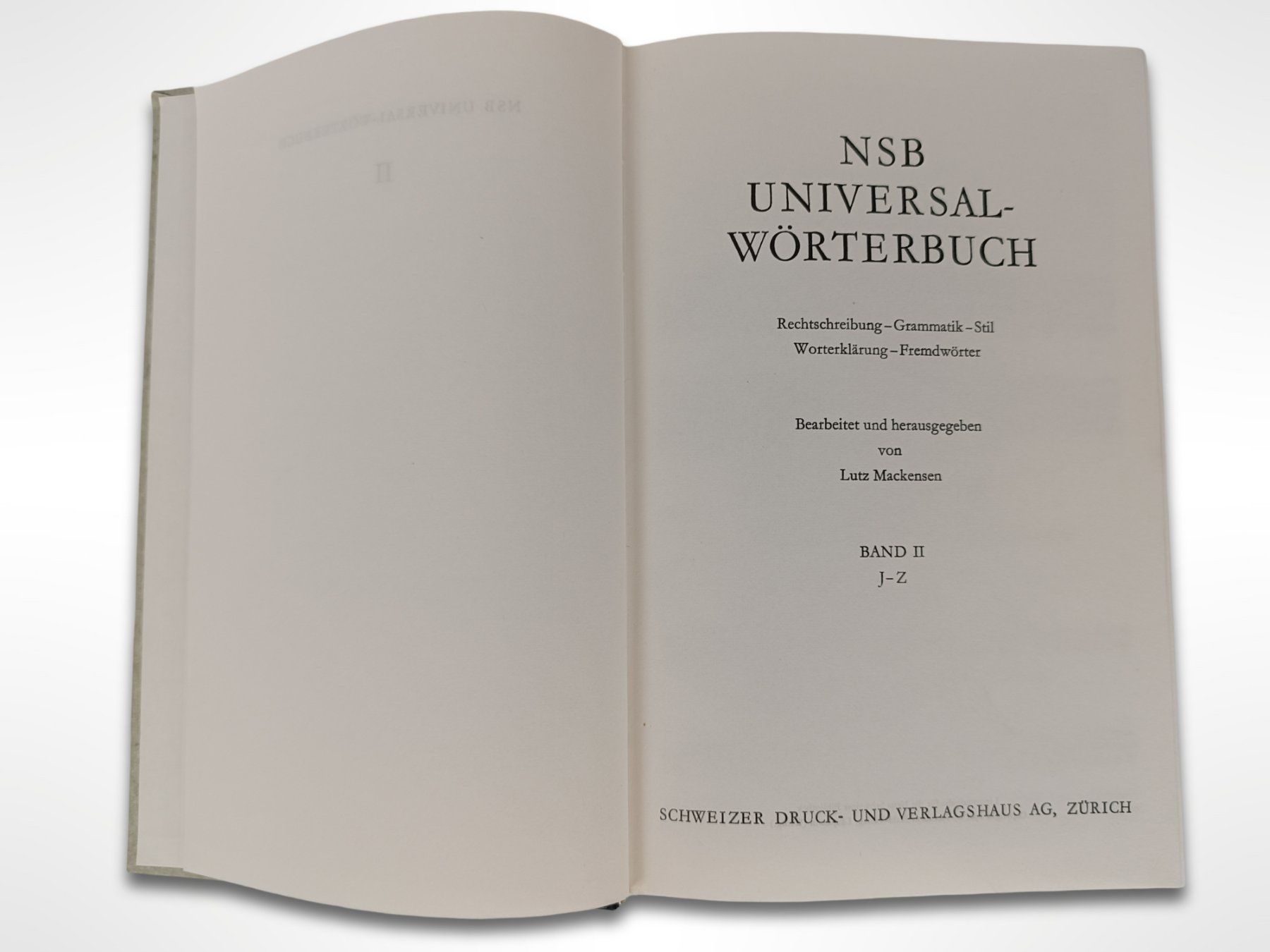 Bücher: NSB Universal Wörterbuch 2 Stk. – Gebraucht aus Suhr von Restwert_Suhr 5