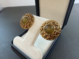 Vintage Ohrringe Clips Luxus Modeschmuck  
