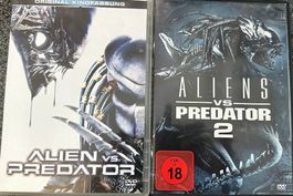 Alien vs. Predator 1+2 DVDs, Top Zustand
