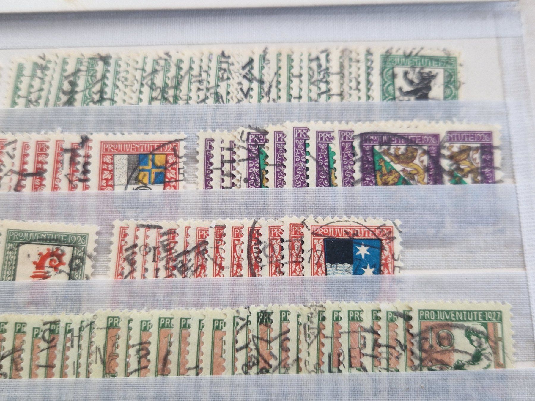 Tutti i francobolli: Grosser Posten PJ - Wäppli, ab 1.- – Usato da Burgdorf venduto da Glossy01 6