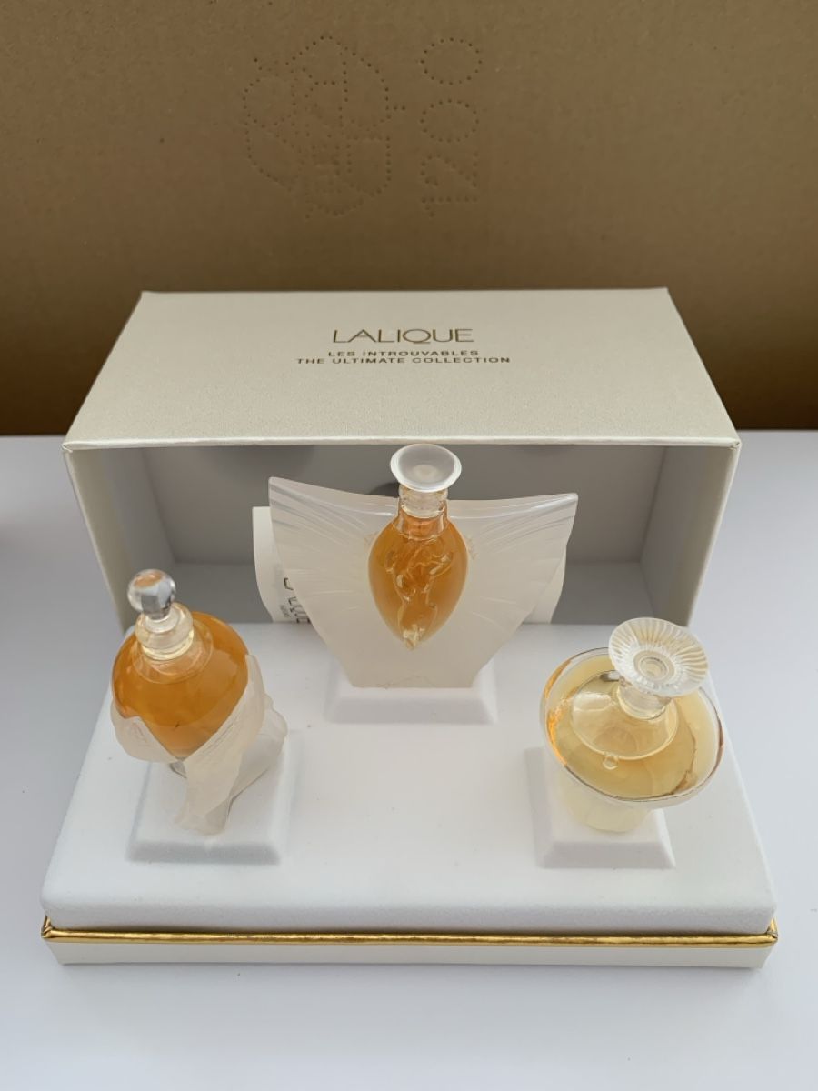 Lalique Profumi & Eau de Toilette: 3 Parfum Miniature Lalique – Nuovo (secondo la descrizione) da Hochdorf venduto da Blume007 3