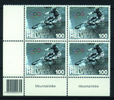 2008, Olympische Spiele Peking, Viererblöcke, Nr.1277 **