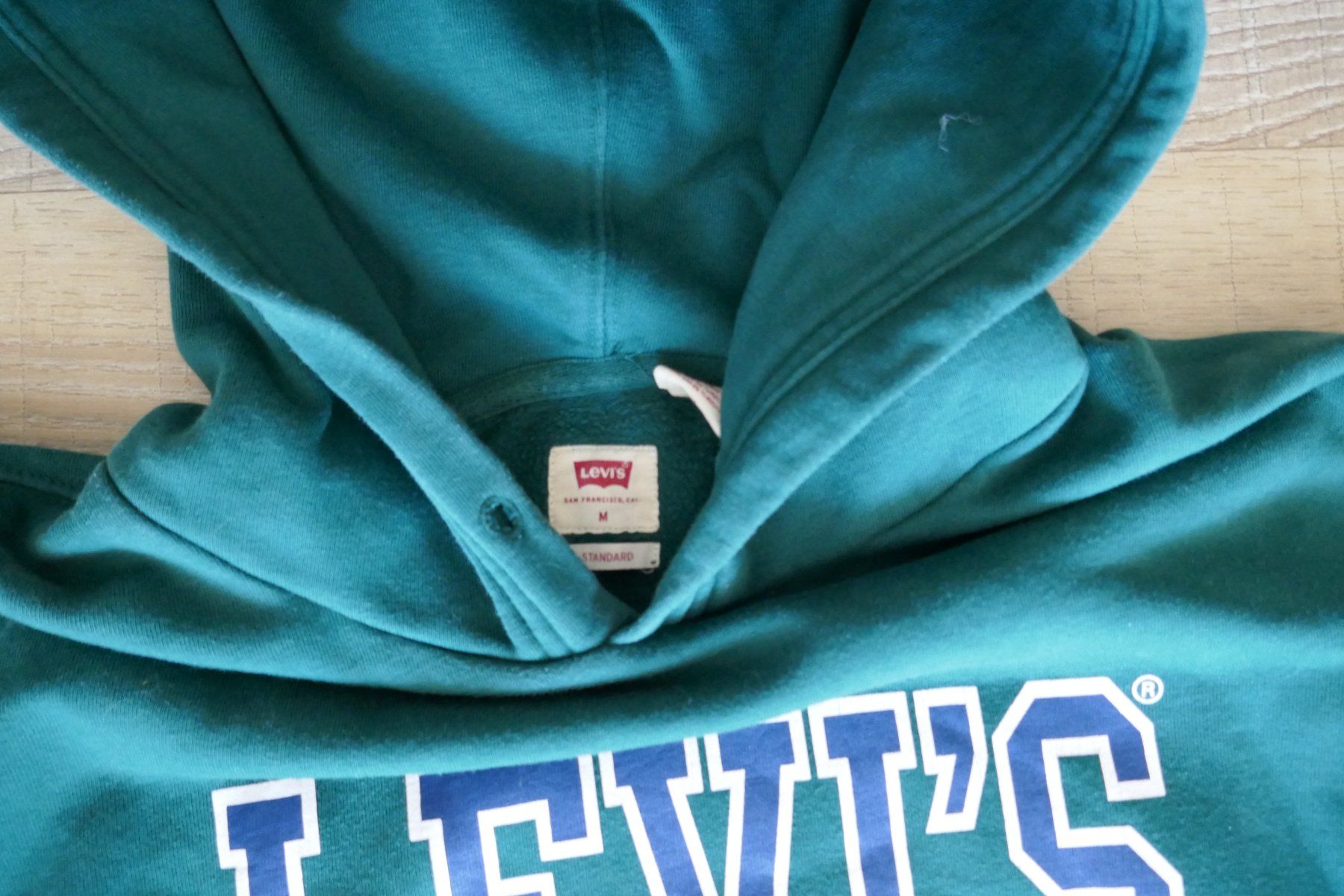 Levi's Pullover & Sweatshirts: Pullover, Hoodie Levis, grün, Gr. M – Gebraucht aus Port von uzuku 6