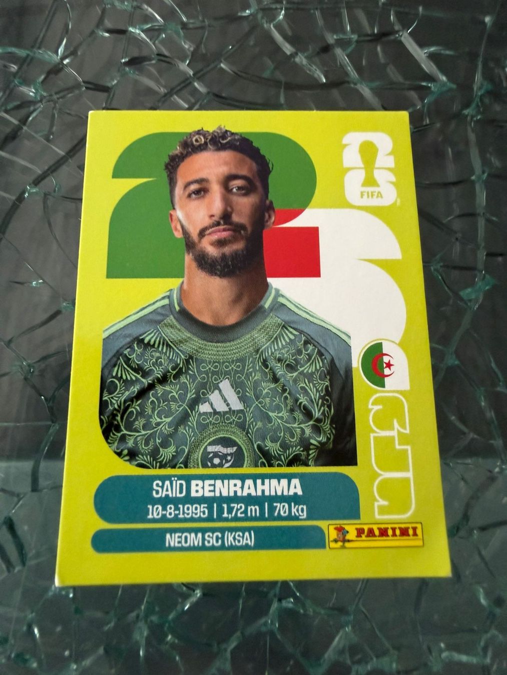Panini Sammelbilder & Trading cards: WM 2026 - Panini - Said Benrahma - ALG 16 – Gebraucht aus Pfäffikon ZH von Marcodesi76
