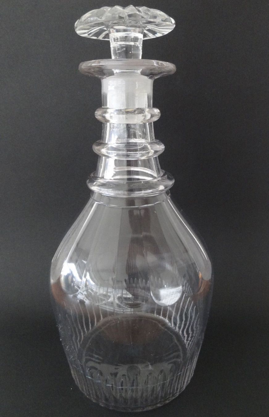 Caraffe: Karaffe, 1810, original georgianisch, geschliffen – Usato da Locarno venduto da Sicabe