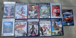Lot de jeux PS2, non testés.
