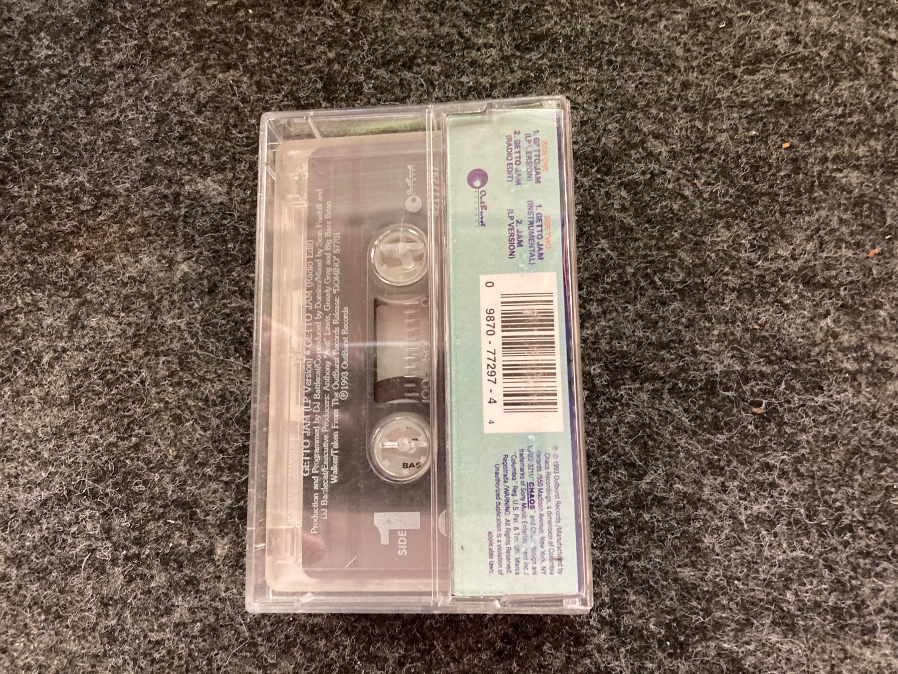 Musicassette: Domino - Getto Jam (MC) – Usato da Fribourg venduto da Karushi 2