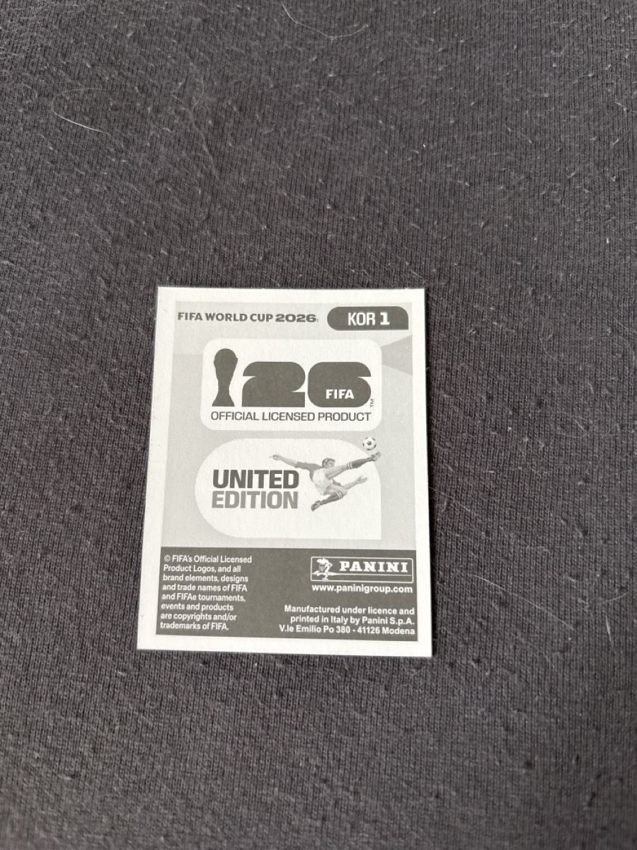 Panini Carte collezionabili: Panini Bild KOR1 – Nuovo e nell'imballaggio originale da Rechthalten venduto da Thierry_89 1