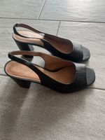Elegante Caprice Slingpumps, schwarz, Gr. 41- NEU