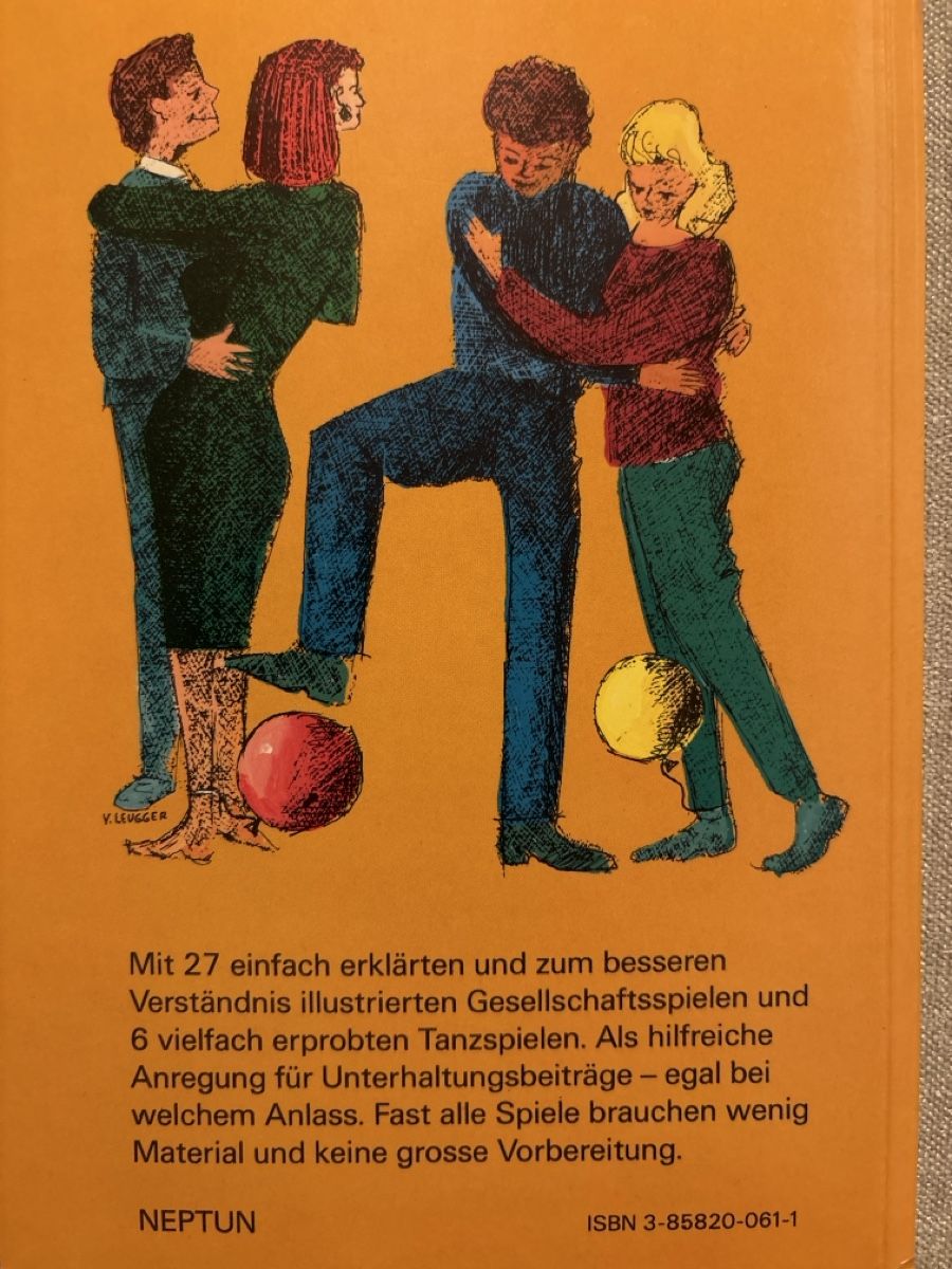 Libri: Gesellschaftsspiele Buch "Erfolgreich Unterhalten" Top! – Nuovo (secondo la descrizione) da Lostorf venduto da Felixa64 1