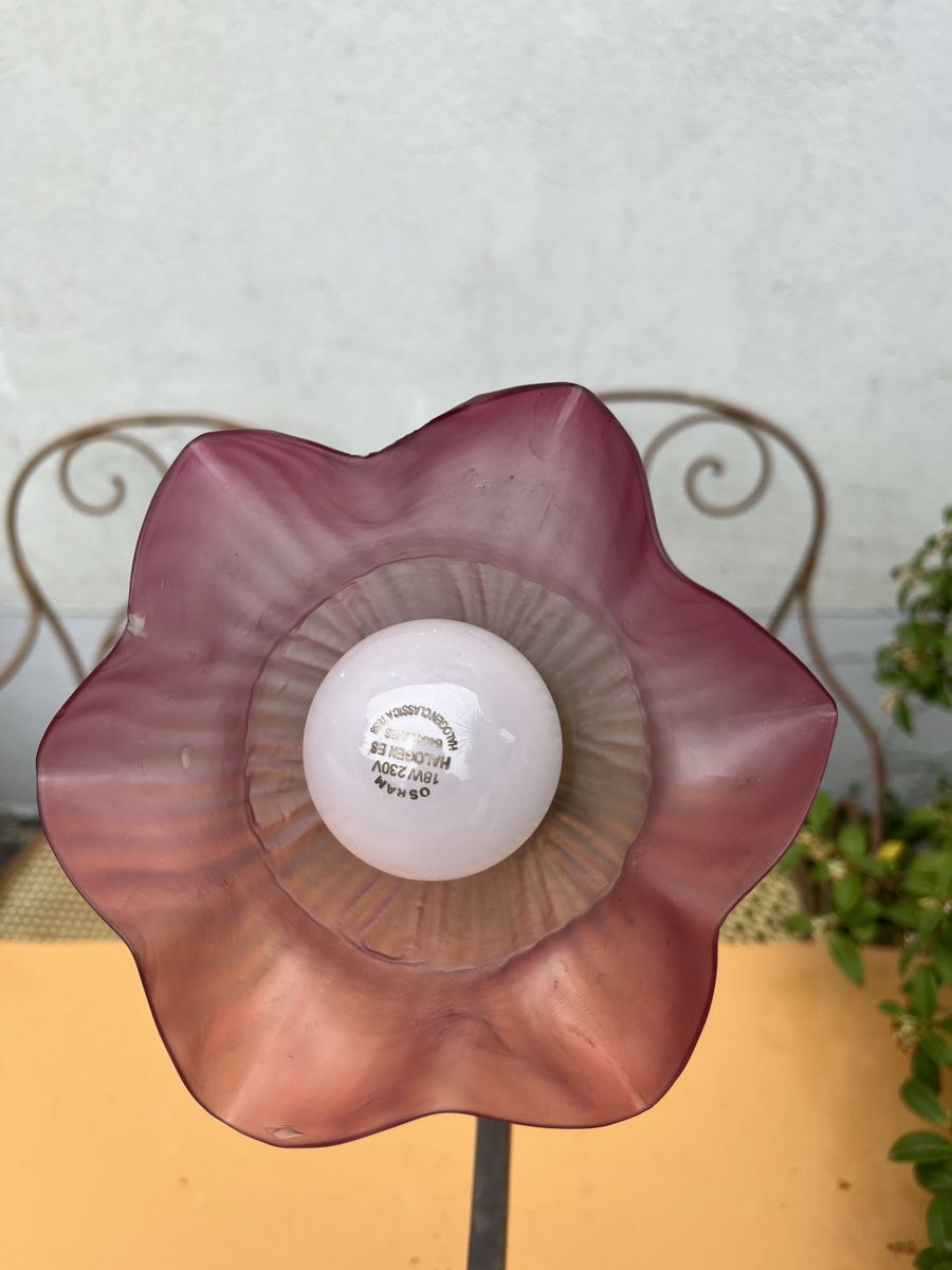 Lampade: Vintage Blumen-Lampe – Usato da Otelfingen venduto da Yossi-68 3